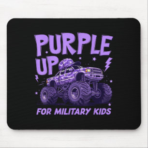 Purple Up Military Kids Military Child Month Mouse Mat