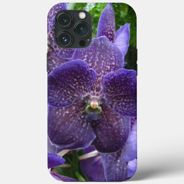 Purple Vanda iPhone 13 Pro Max Case (Back)