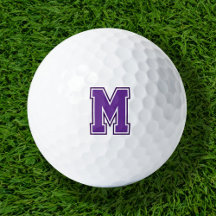 Purple Varsity Monogram