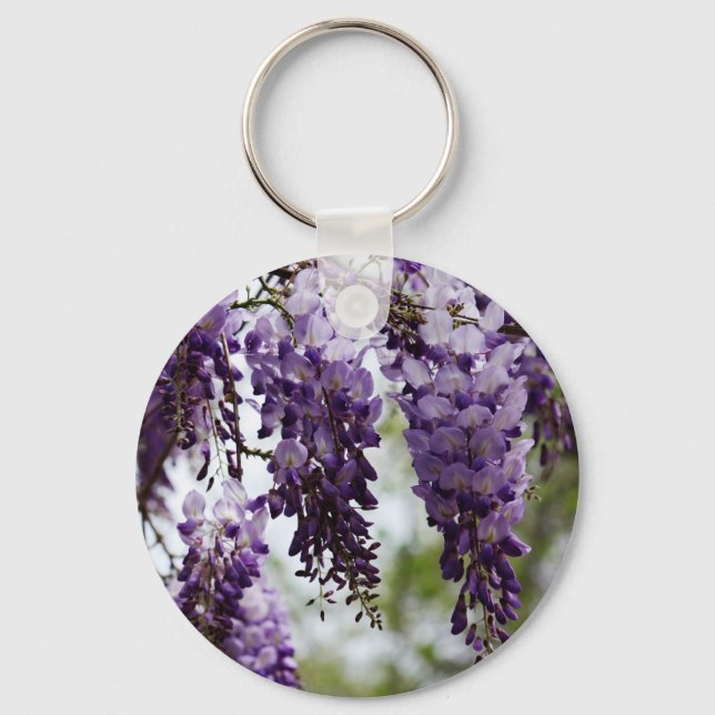 Purple Veil keychain (Front)