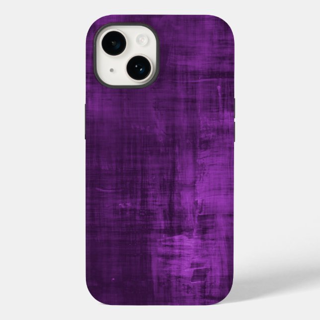 PURPLE VELVET PATTERN Case-Mate iPhone CASE (Back)