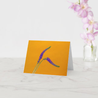 Purple Veronicas Greeting Card