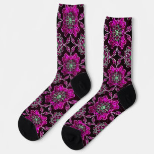 🧦 Purple Vibrant Gift For Women Style 💜 Socks