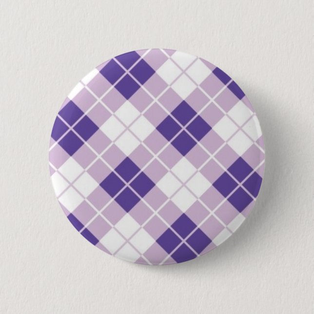 PURPLE VINTAGE 1950 ARGYLE PIN (Front)