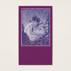 Purple Vintage Retro Massage Therapy Therapist