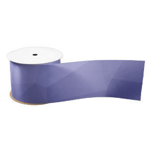 Purple violet  blue mesh ombre geometric pattern satin ribbon