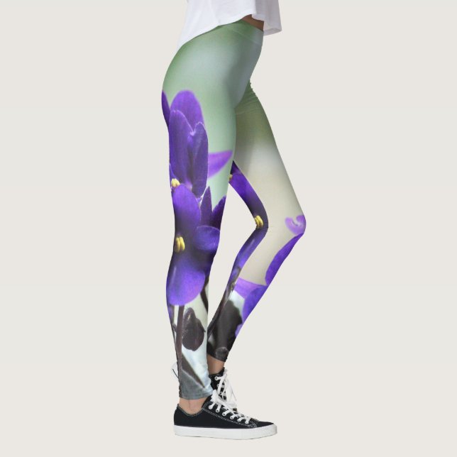 Purple Violet Leggings (Right)