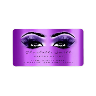 Purple Violet Makeup Lashes Stylst Beauty RSVP Label