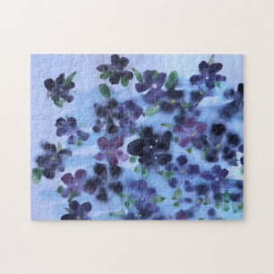 Purple Violet Puzzle