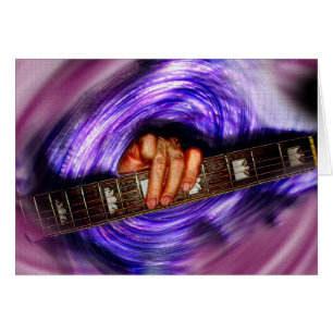 Purple Vortex Guitar Grip