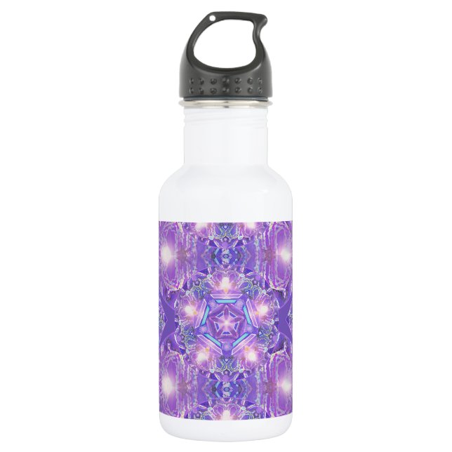 Purple W1 532 Ml Water Bottle (Front)