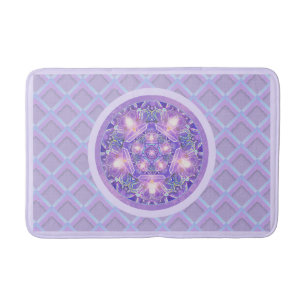 Purple W1 Bath Mat