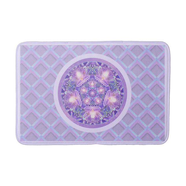 Purple W1 Bath Mat (Front)