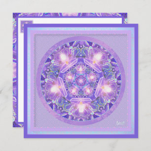 Purple W1 blank card