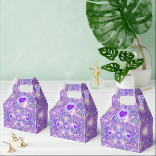 Purple W1 Favour Box
