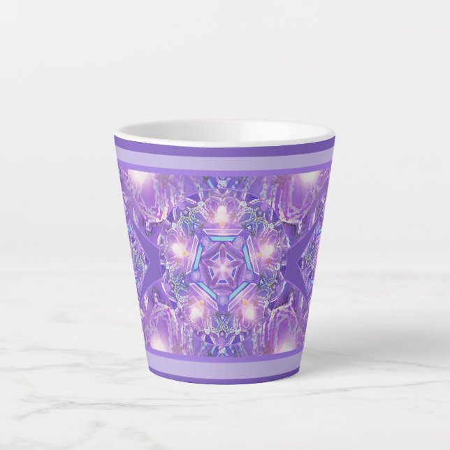 Purple W1 Latte Mug (Front)