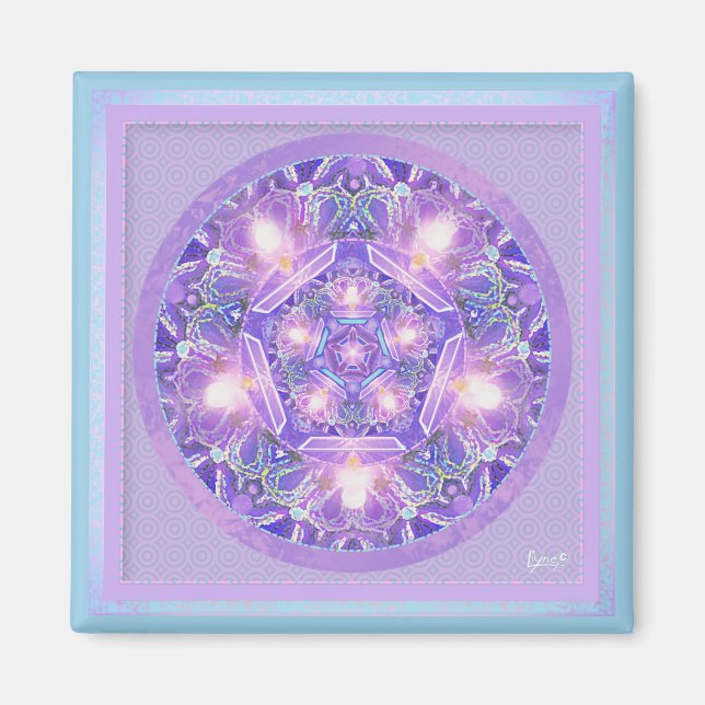 Purple W1 Magnet (Front)