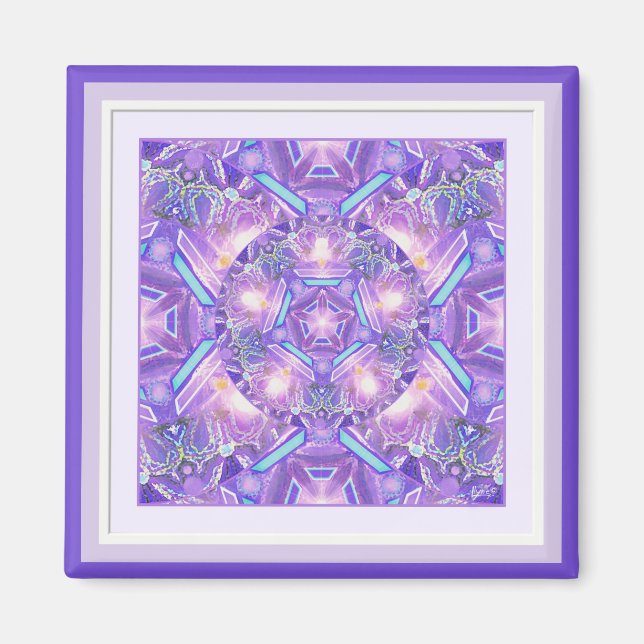 Purple W1 Magnet (Front)