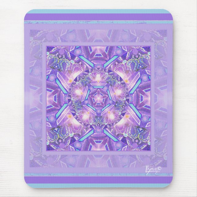 Purple W1 Mouse Mat (Front)