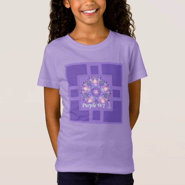 Purple W1 T-Shirt (Front)