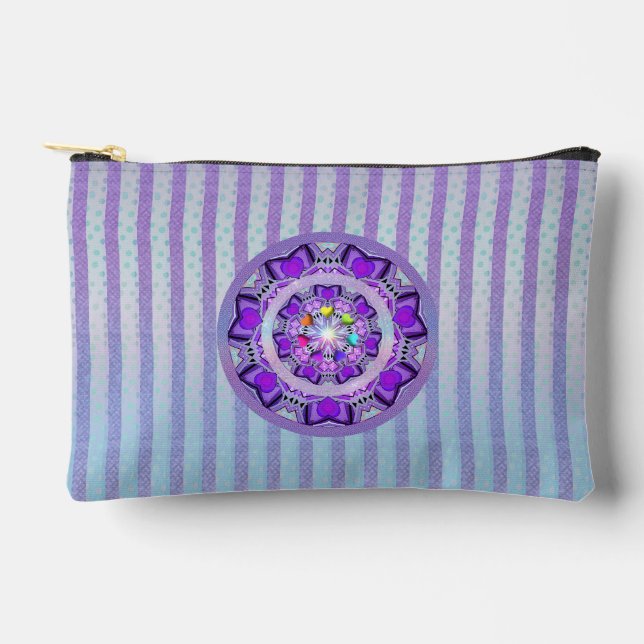 Purple W2 Accessory Pouch (Front)