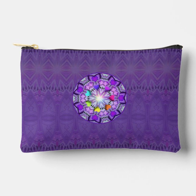 Purple W2 Accessory Pouch (Front)