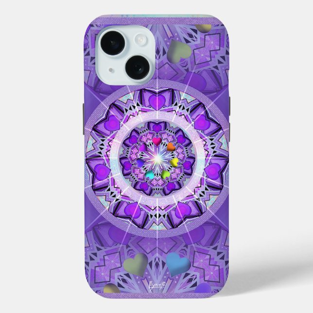 Purple W2 Case-Mate iPhone Case (Back)