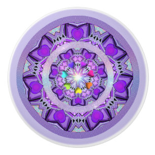 Purple W2 Ceramic Knob