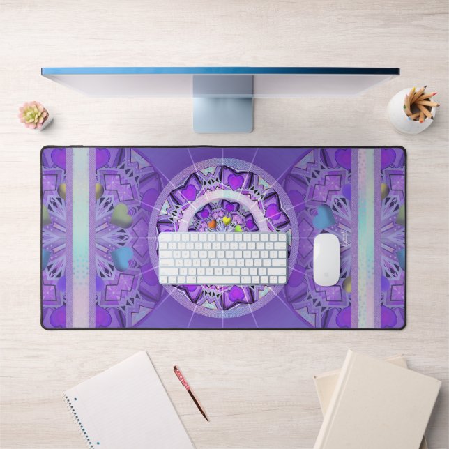 Purple W2 Desk Mat (Office 1)