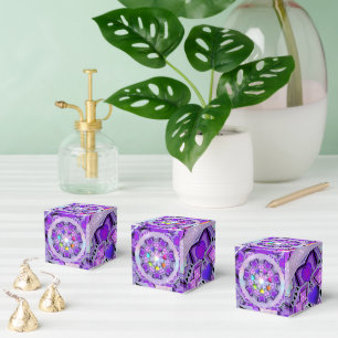 Purple W2 Favour Box