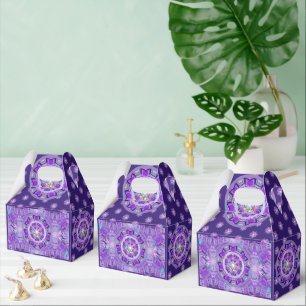 Purple W2 Favour Box