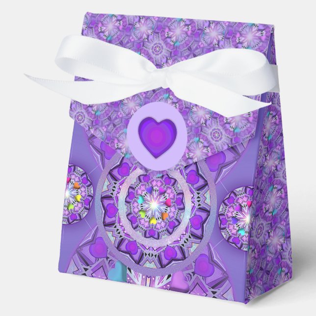 Purple W2 Favour Boxes (Front)