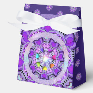 Purple W2 Favour Boxes