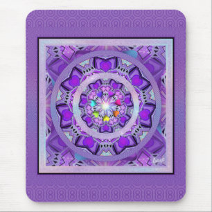 Purple W2 Mouse Mat
