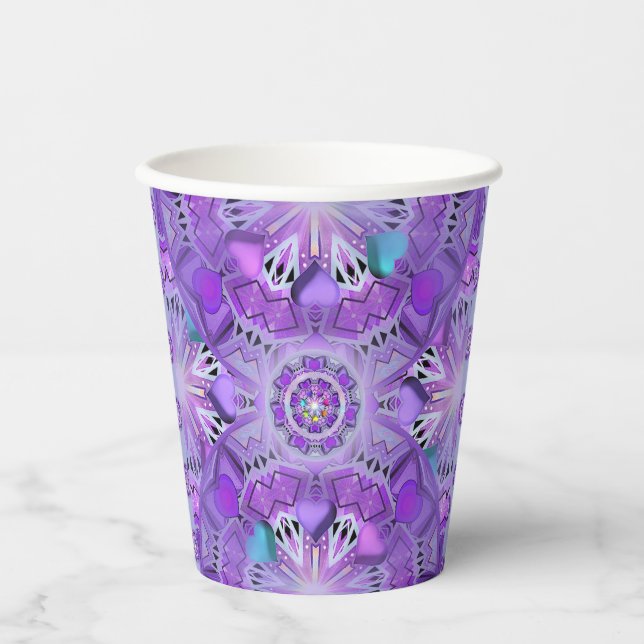 Purple W2 Paper Cups (Front)