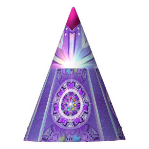 Purple W2 Party Hat