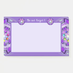 Purple W2 Post-it Notes
