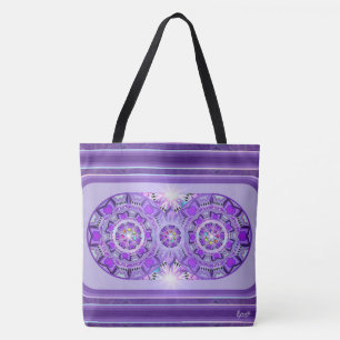 Purple W2 Tote Bag