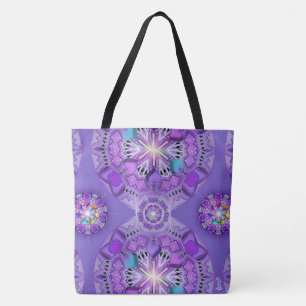 Purple W2 Tote Bag