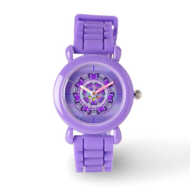 Purple W2 Watch (Front)