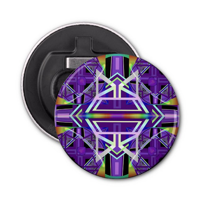 Purple W3 Bottle Opener (Front)