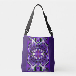 Purple W3 Crossbody Bag