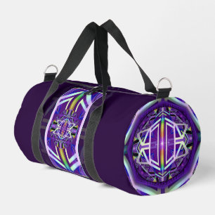 purple w3 duffle bag