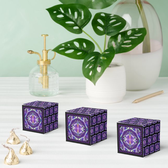 Purple W3 Favour Box (Multiple)