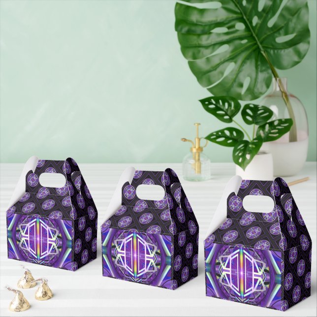 Purple W3 Favour Box (Multiple)