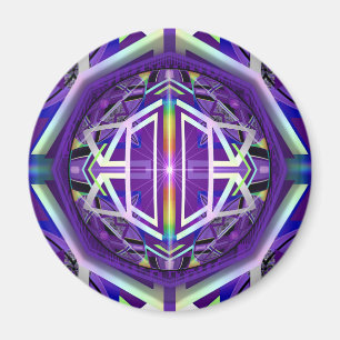 Purple W3 Magnet