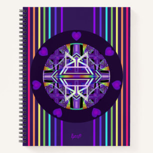 Purple W3 Notebook