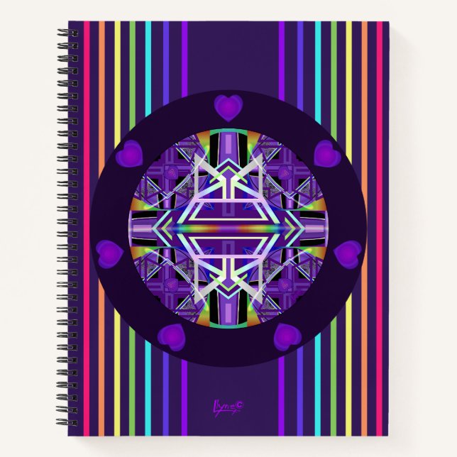 Purple W3 Notebook (Front)