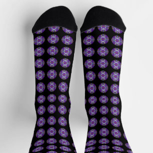 Purple W3 Socks