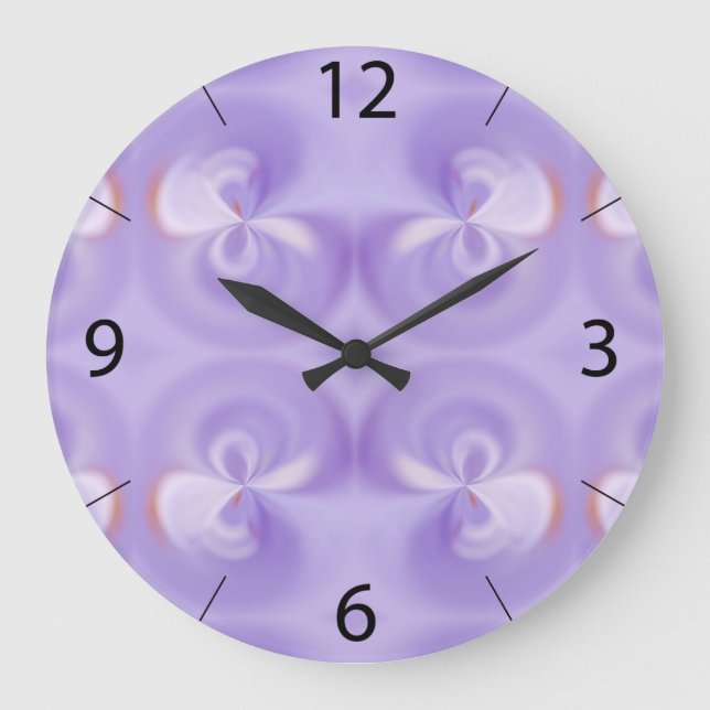 Purple Wall Clock (Front)